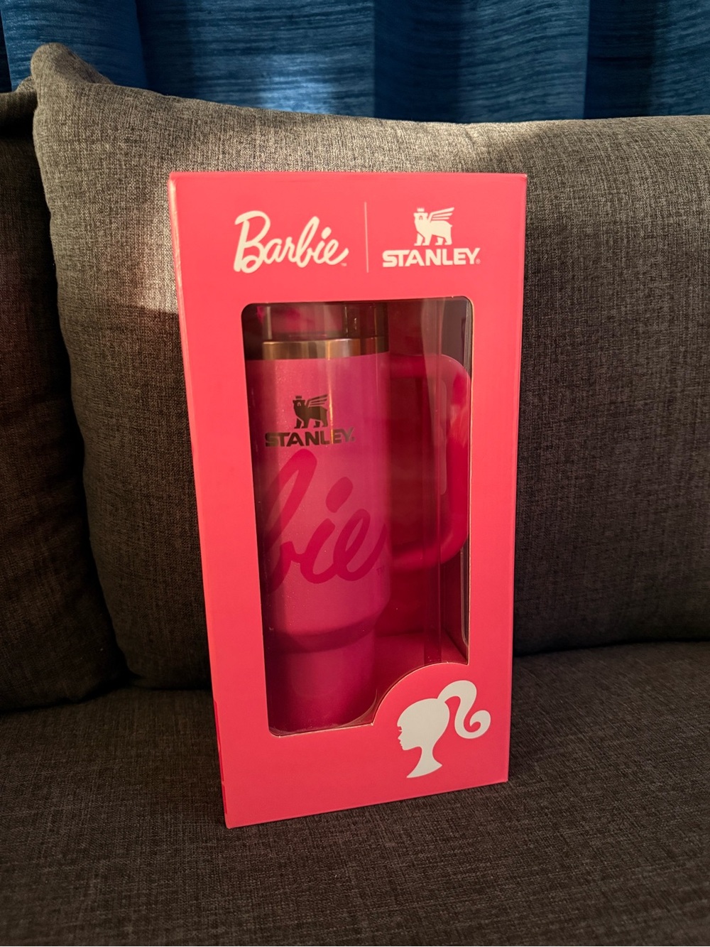 Stanley X Barbie Hot Pink Insulated Tumbler New In Box